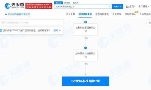 吉利旗下閃布科技公司注銷